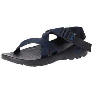 Chaco Black and Blue Adventure Sandals